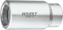 Bild von HAZET Injektor Steckschlüssel-Einsatz Bosch s 28 mm 4798-17 Vierkant hohl 12,5 mm (1/2 Zoll) 28 mm