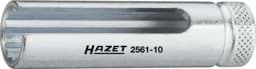 Bild von HAZET Turbolader Steckschlüssel-Einsatz Doppelsechskant 2561-10 Vierkant hohl 6,3 mm (1/4 Zoll) Außen-Doppel-Sechskant Profil 10 mm