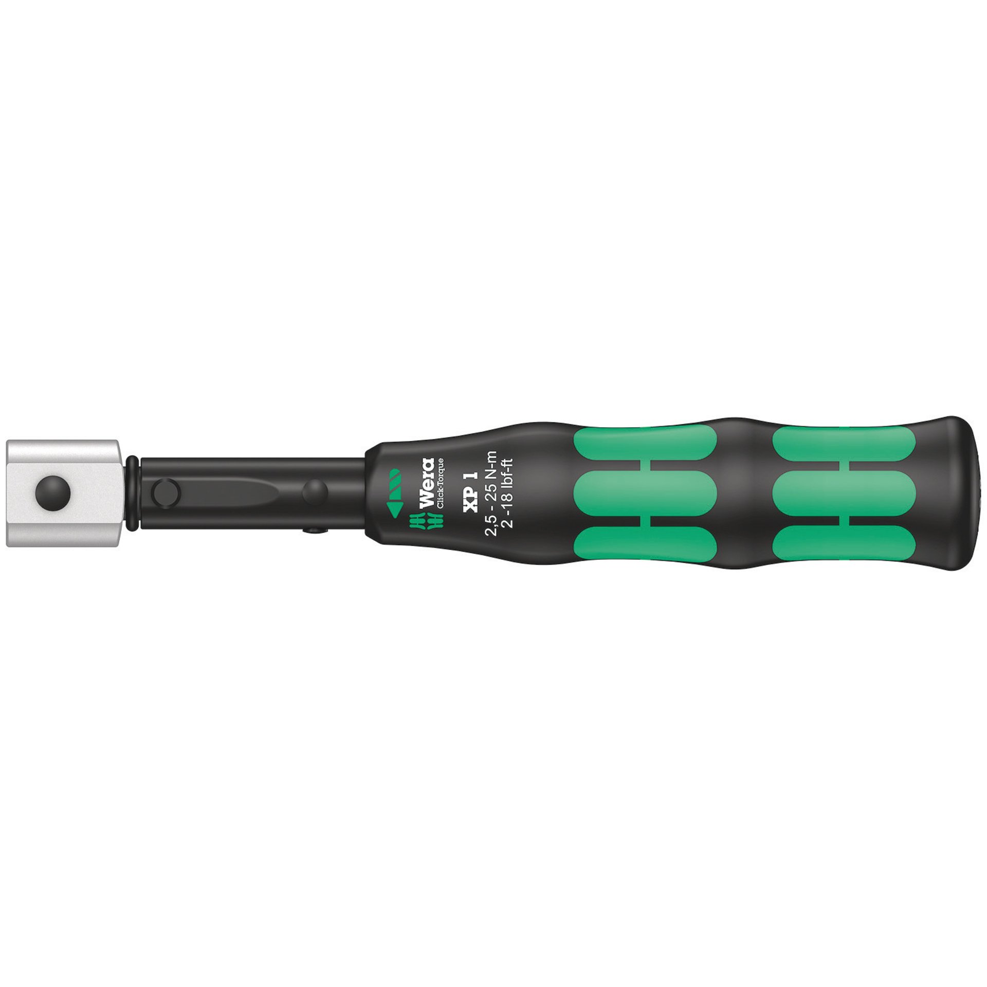 Click-Torque XP 1 Voreingestellter, einstellbarer Drehmomentschlüssel für Einsteckwerkzeuge, 2,5-25 Nm, 2,5 Nm