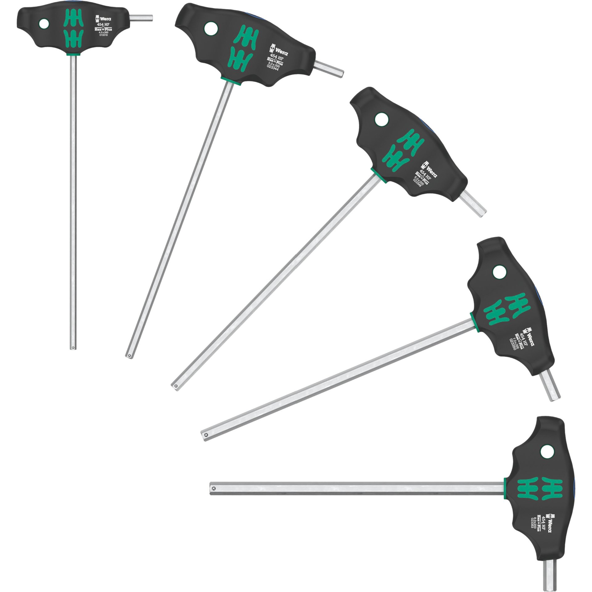 454/5 HF SHK Set 1 Schraubendrehersatz Quergriff-Schraubendreher Hex-Plus mit Haltefunktion