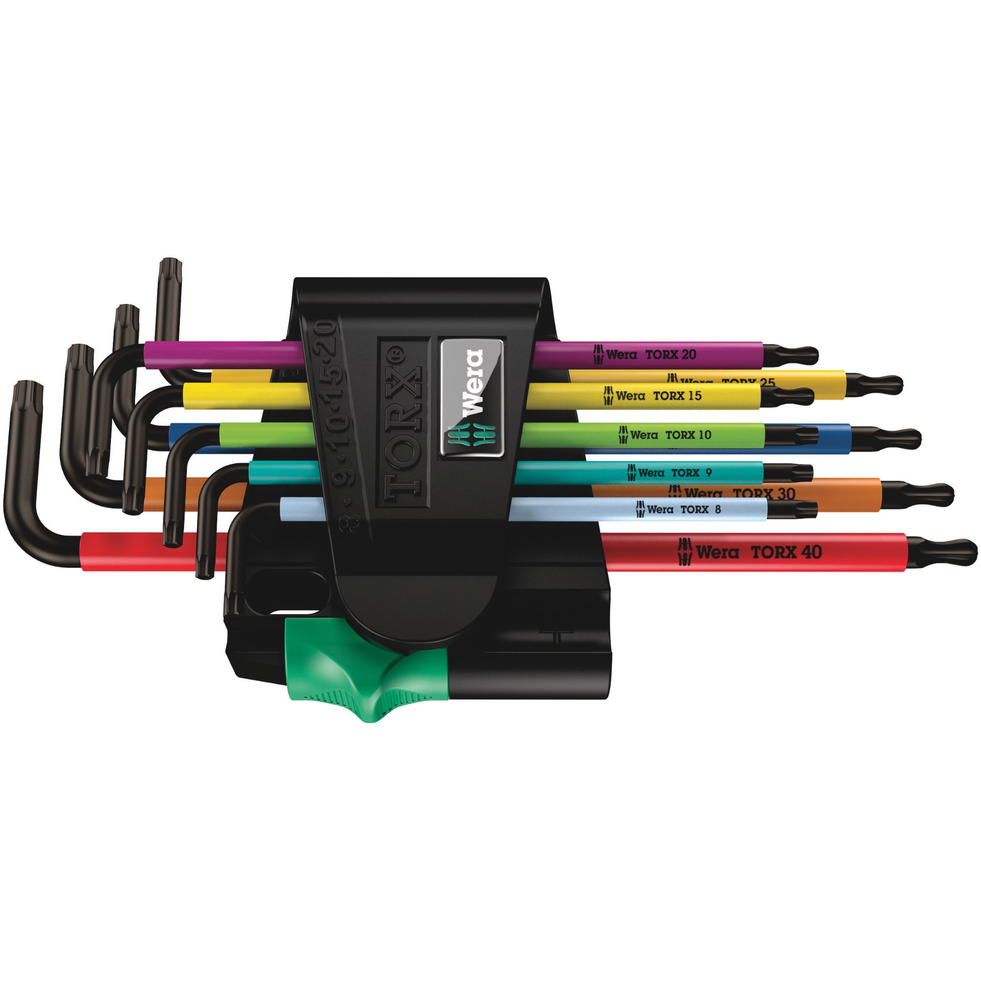 967/9 TX BO Multicolour 1 Winkelschlüsselsatz, BlackLaser, 9-teilig