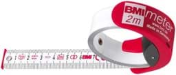 Bild von Taschenbandmaß BMImeter 2mx16mm weiß BMI